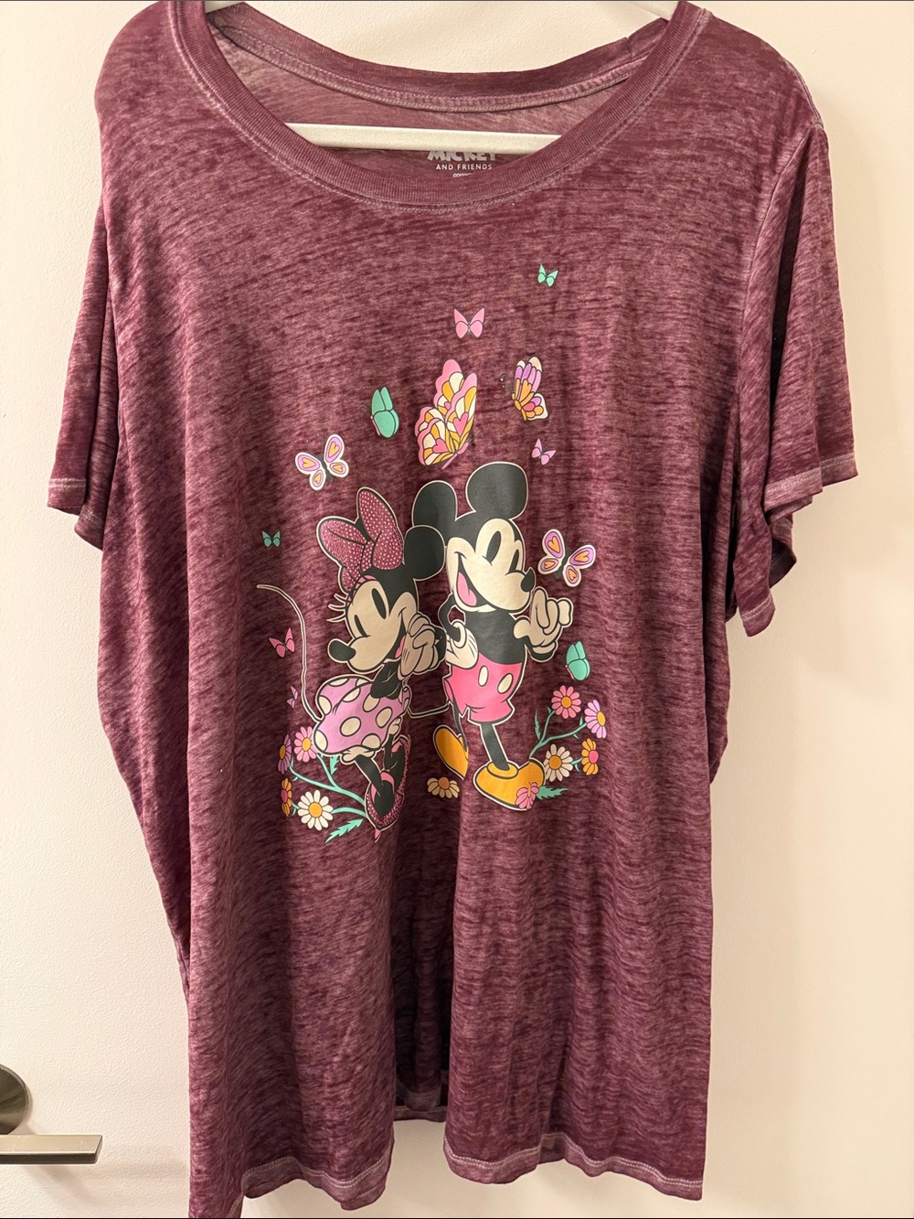 Disney Mickey & Friends Tee - Dusty Rose